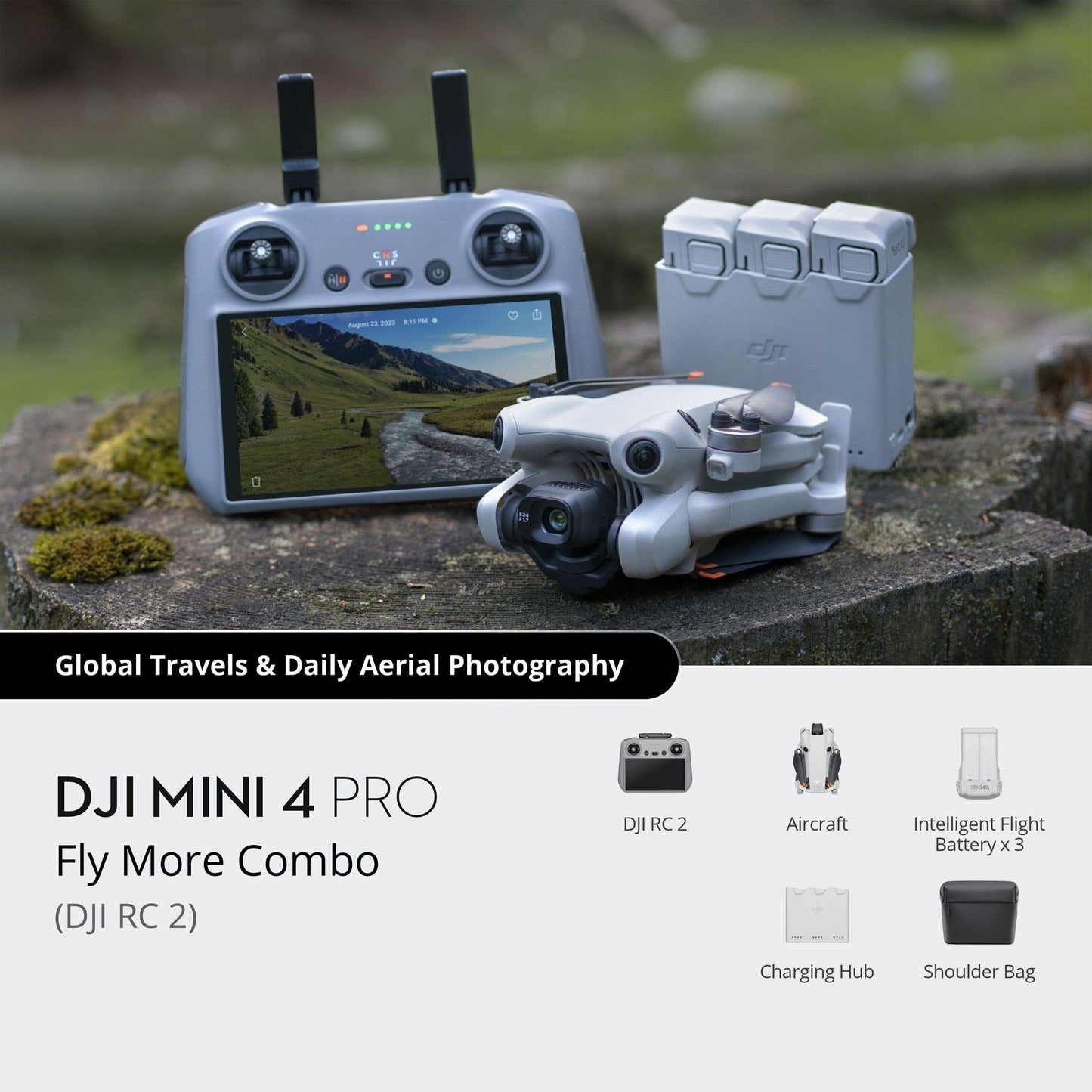 Nuvana Tech Nigeria DJI MINI 4 PRO FLY MORE COMBO - DJI RC2