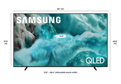 SAMSUNG 75" Class Q7FD Series 4K QLED Smart TV