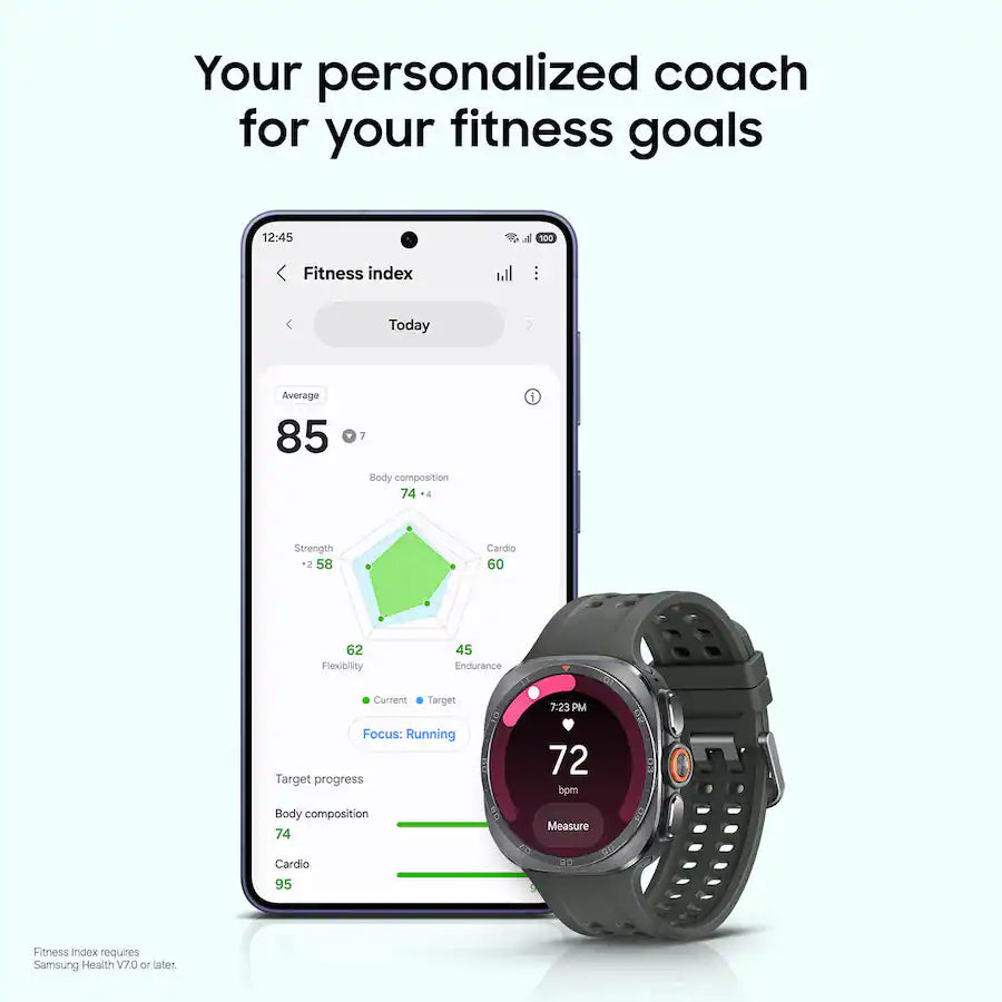 Samsung - Galaxy Watch Ultra2 Titanium Smartwatch 47mm LTE
