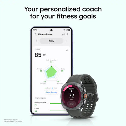 Samsung - Galaxy Watch Ultra2 Titanium Smartwatch 47mm LTE