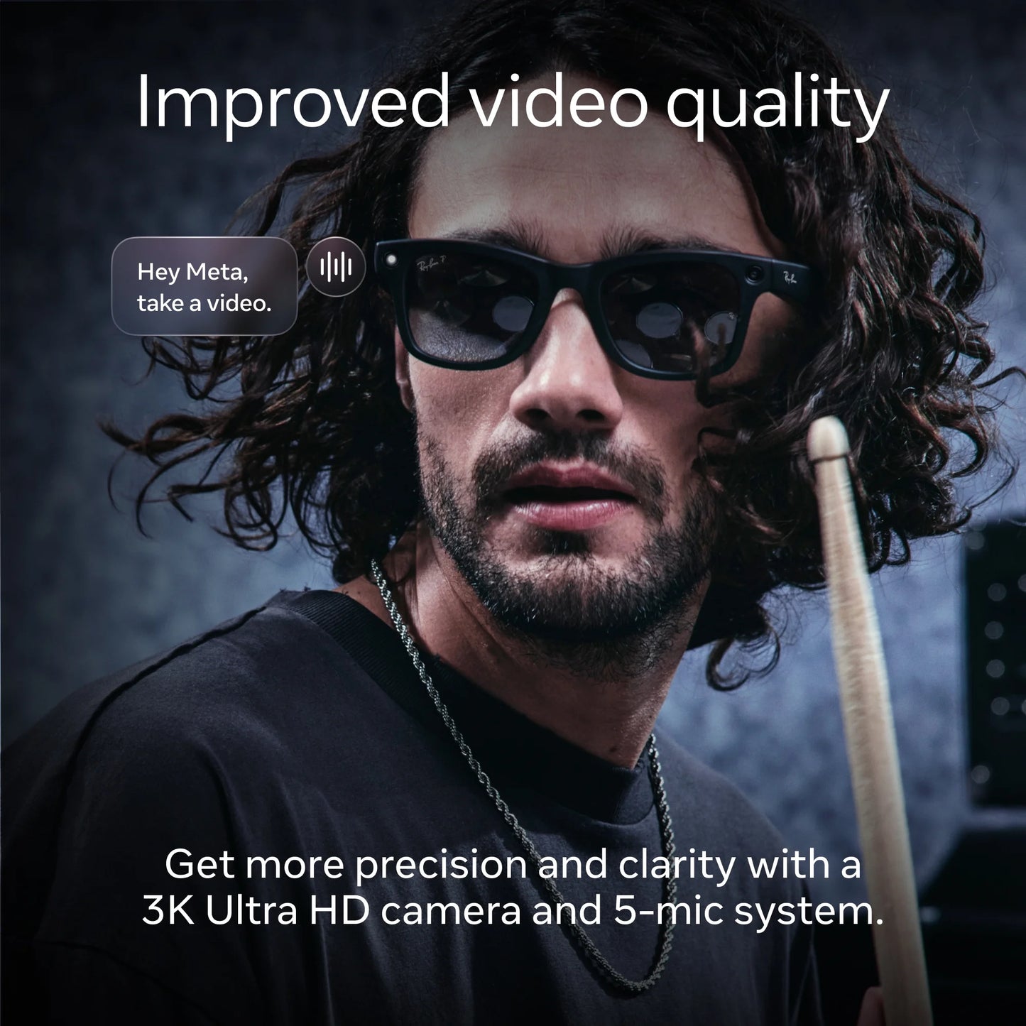 Ray-Ban | Meta Wayfarer (Gen 2) Glasses with AI, Photo, Video, Audio & Messaging - Shiny Black/Green - Nuvana Tech Nigeria