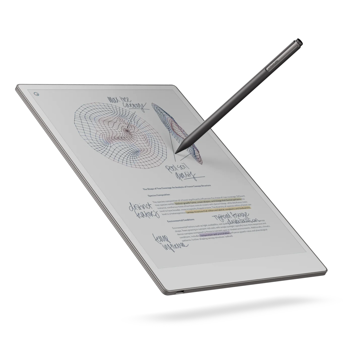 reMarkable - Paper Pro - 11.8" Paper Tablet with Marker Plus