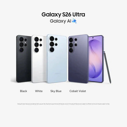 Samsung Galaxy S26 Ultra - 24 Months Warranty