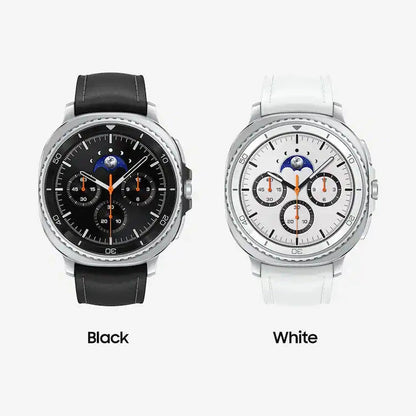 Samsung - Galaxy Watch 8 Classic Stainless Steel Smartwatch 46mm