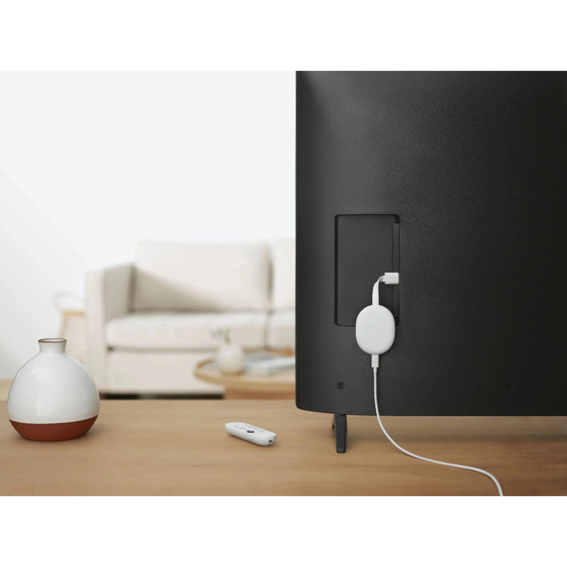 Nuvana Tech Nigeria Chromecast with Google TV - 4K - Snow