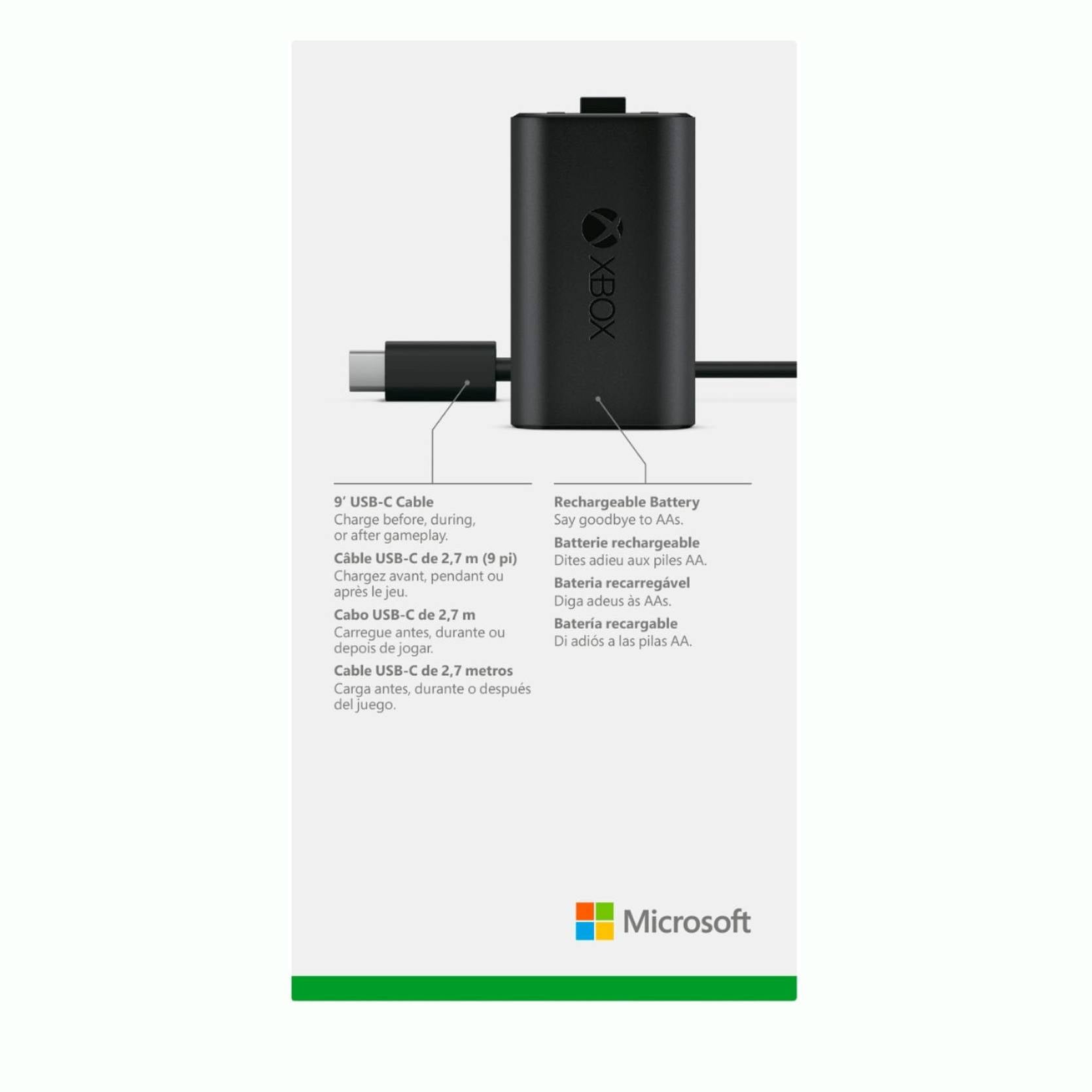 Nuvana Tech Nigeria Rechargeable Battery + USB-C Cable for Controllers with USB-C port