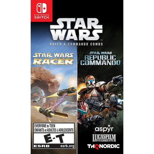Nuvana Tech Nigeria Star Wars Racer and Commando Combo - Nintendo Switch