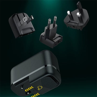 Nuvana Tech Nigeria LDNIO - 65W 3-PORT GaN Charging Adapter with replaceable plugs UK/EU/US