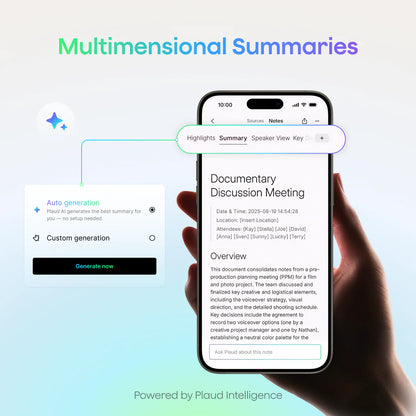 Plaud Note Pro - The world's most advanced AI note taker
