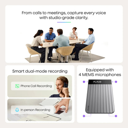 Plaud Note Pro - The world's most advanced AI note taker