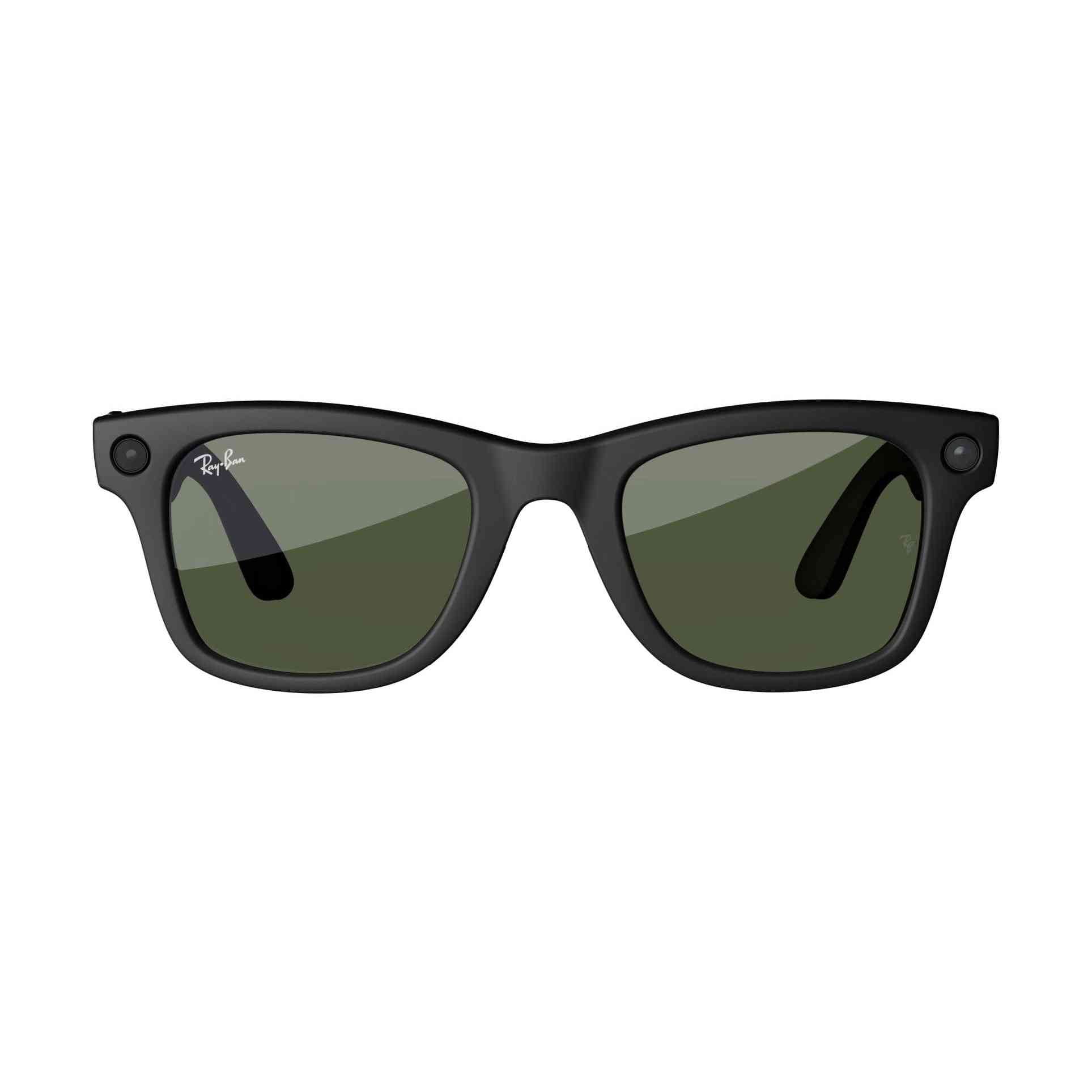 Nuvana Tech Nigeria Ray-Ban Meta - Wayfarer Smart Glasses with Meta Ai, Audio, Photo, Video Compatibility - Clear to Green Transitions Lenses