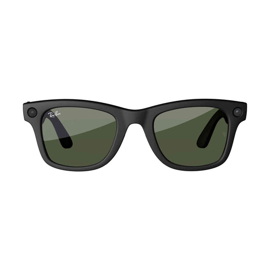 Nuvana Tech Nigeria Ray-Ban Meta - Wayfarer Smart Glasses with Meta Ai, Audio, Photo, Video Compatibility - Clear to Green Transitions Lenses