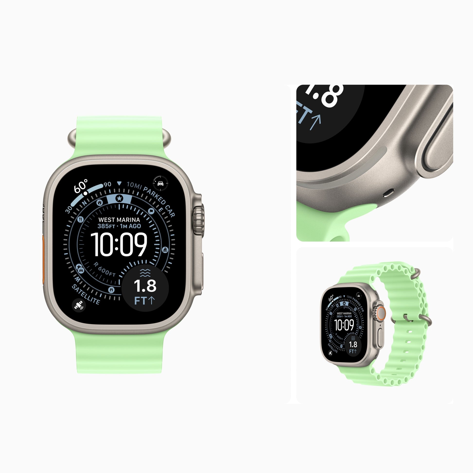 Apple Watch Ultra 3 (GPS+Cellular) 49mm Titanium Case - Nuvana Tech Nigeria