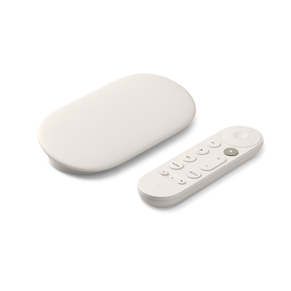 Google - TV Streamer 4K - Fast Streaming Device in 4K HDR - 32 GB of Storage